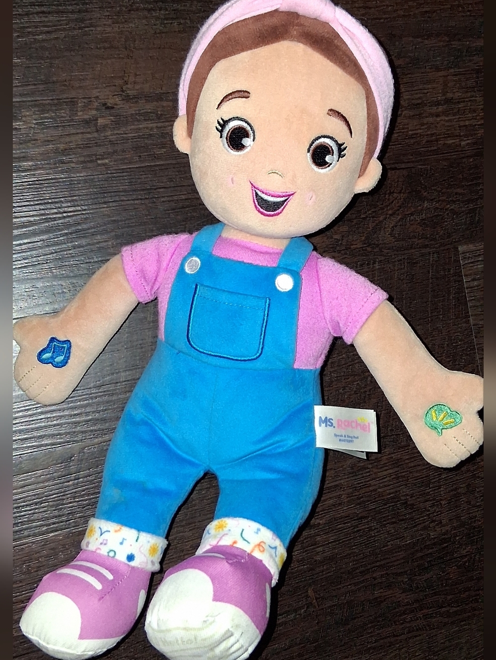 Ms. Rachel Talking And Singing Plush Doll